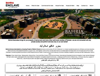 bahriaenclave.pk screenshot