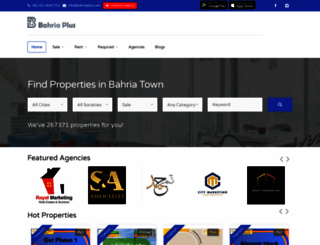 bahriaplus.com screenshot