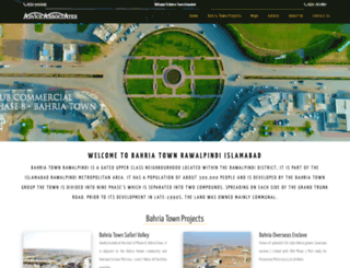 bahriatownislamabad.com screenshot