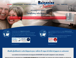 baignoire-services.com screenshot