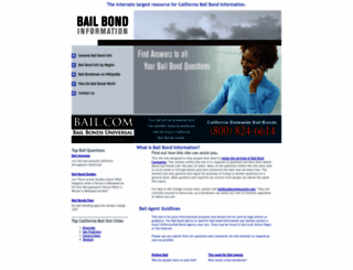 bailbondinformationcenter.com screenshot
