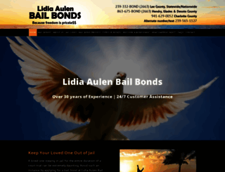bailbondsbylidia.com screenshot