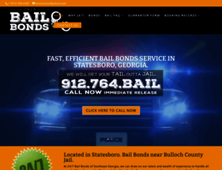bailbondsstatesboro.com screenshot