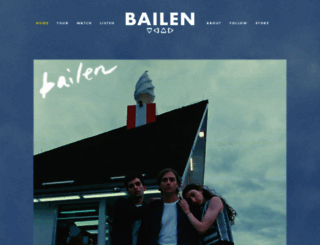 bailentheband.com screenshot