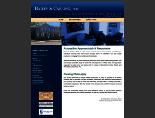 baileycarlino.com screenshot