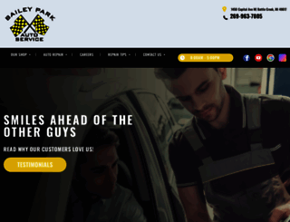 baileyparkauto.com screenshot
