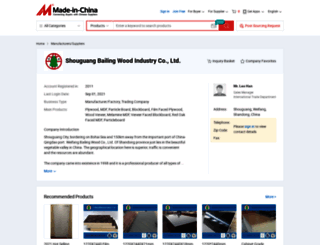 bailingwood.en.made-in-china.com screenshot