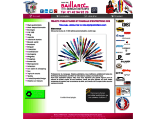 baillard.com screenshot