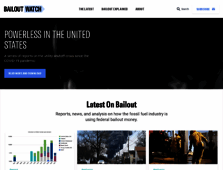 bailoutwatch.org screenshot