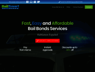 bailsmartbailbonds.com screenshot