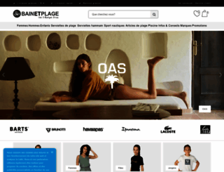 bainetplage.fr screenshot