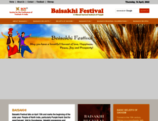 baisakhifestival.com screenshot