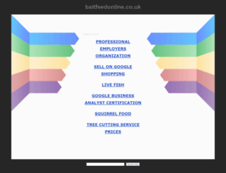 baitfeedonline.co.uk screenshot
