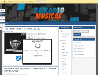 baixarmusicas10.com screenshot