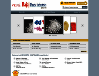 bajajplastic.com screenshot