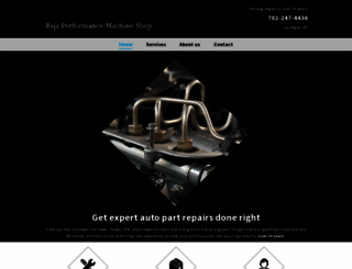 bajaperformancemachineshoplv.com screenshot