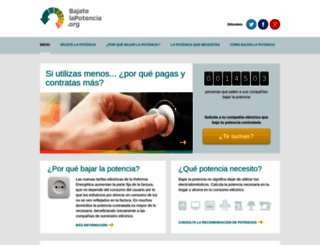 bajatelapotencia.org screenshot
