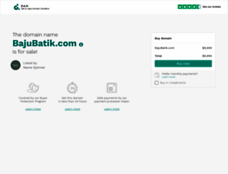 bajubatik.com screenshot