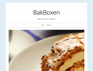 bakboxen.se screenshot