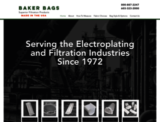 bakerbags.com screenshot