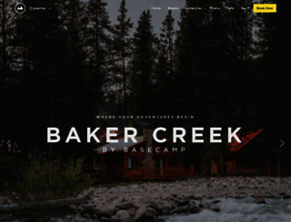 bakercreek.com screenshot