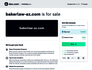 bakerlaw-az.com screenshot