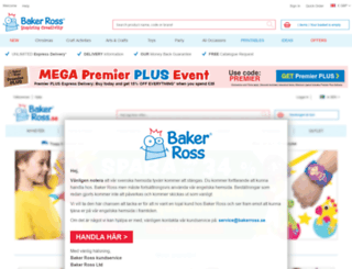 bakerross.se screenshot