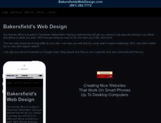 bakersfieldswebdesign.com screenshot
