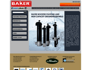 bakerwatersystems.com screenshot