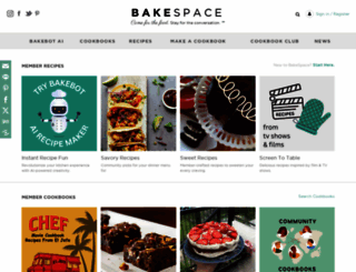 bakespace.com screenshot
