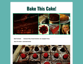 bakethiscake.com screenshot