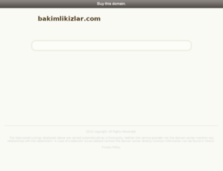 bakimlikizlar.com screenshot