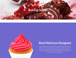 baking.co.za screenshot
