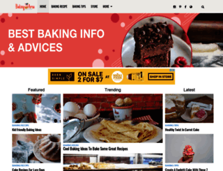 bakingarea.com screenshot