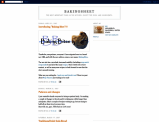 bakingsheet.blogspot.com screenshot