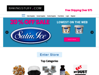 bakingstuff.com screenshot