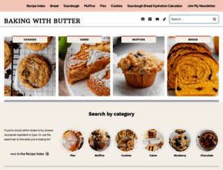 bakingwithbutter.com screenshot
