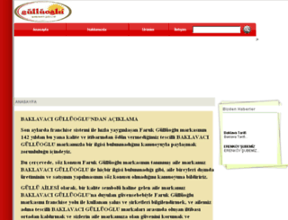 baklavacigulluoglu.com screenshot
