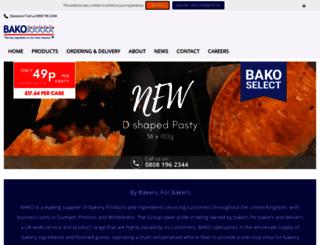 bakonw.co.uk screenshot