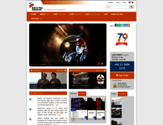 bakrie-pipe.com screenshot