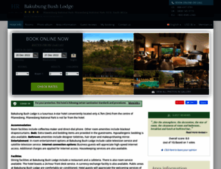 bakubung-bush-lodge.hotel-rn.com screenshot