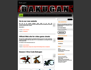 bakugan090.wordpress.com screenshot