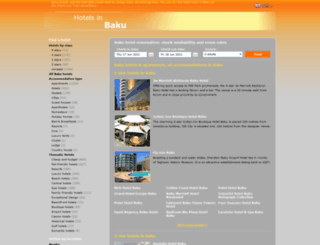 bakuhotel24.com screenshot