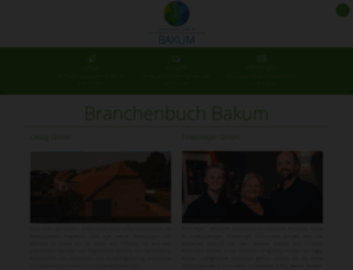 bakum-links.de screenshot