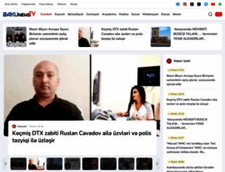 bakunews.tv screenshot