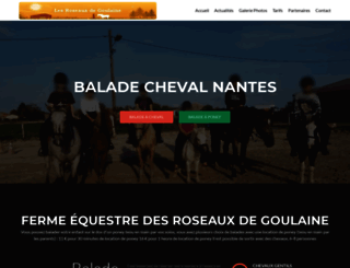 balade-cheval-nantes.com screenshot
