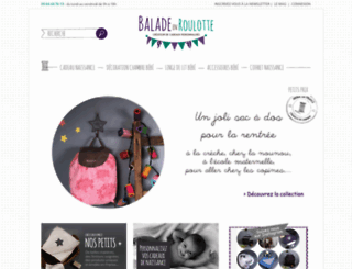 baladeenroulotte.com screenshot
