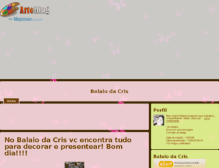 balaiodacris.arteblog.com.br screenshot