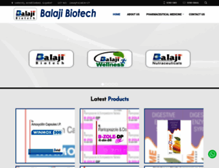 balajibiotech.com screenshot