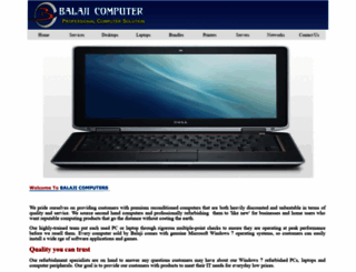 balajicomputer.com screenshot